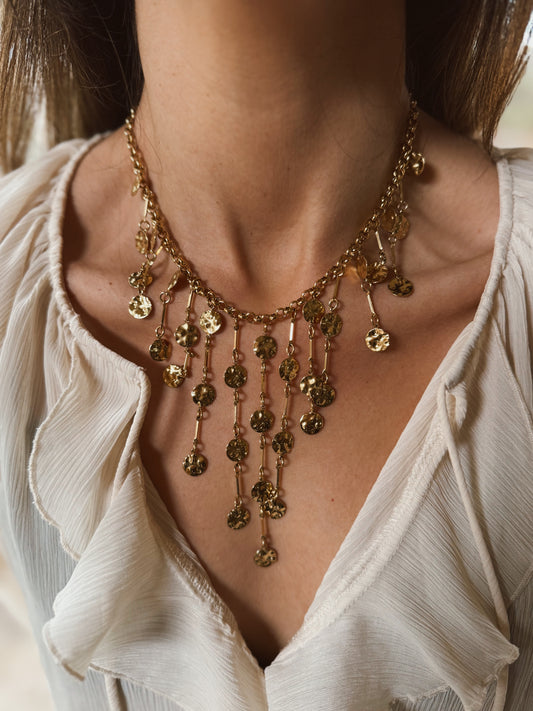 Collar Cascada Gold