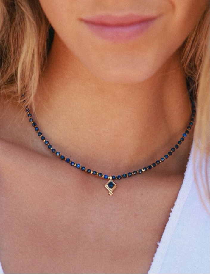Collar Astin Azul