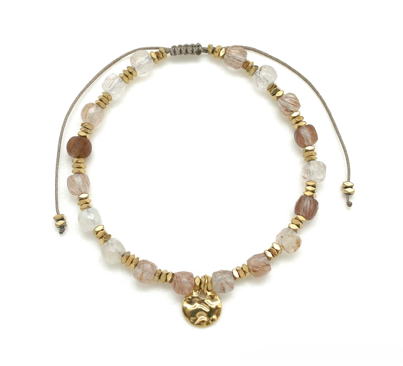 Pulsera Cala Cuarzo Rutilado