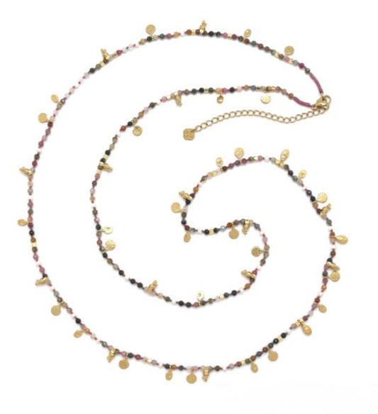 Collar Largo Elena Turmalina