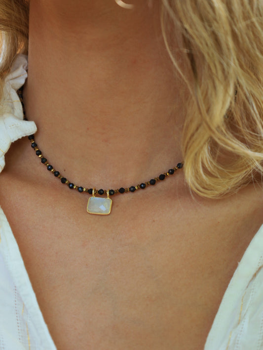 Collar Bruna Moonstone