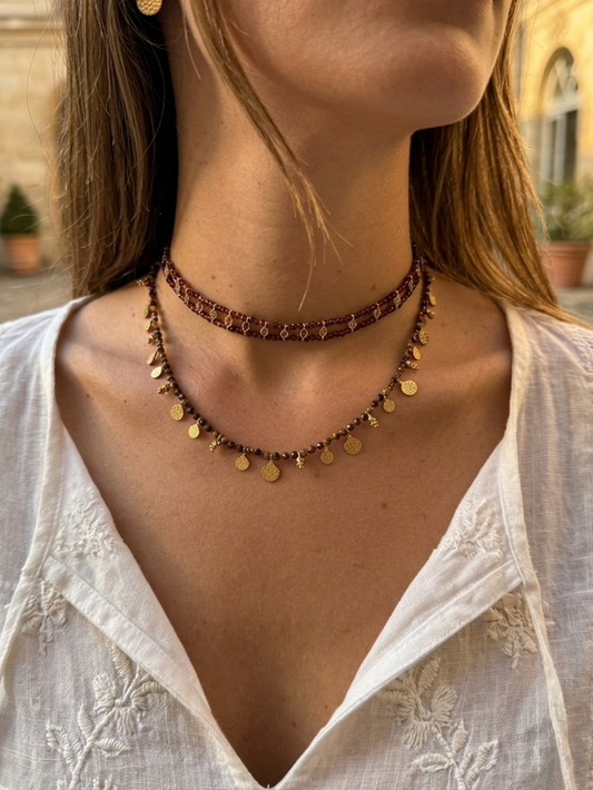 Collar Charlotte Ojo de Tigre