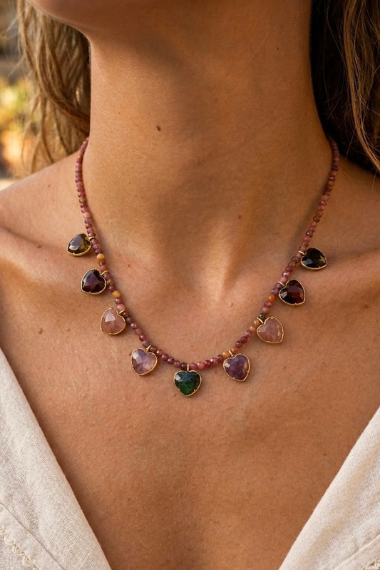 Collar Velvet Piedras