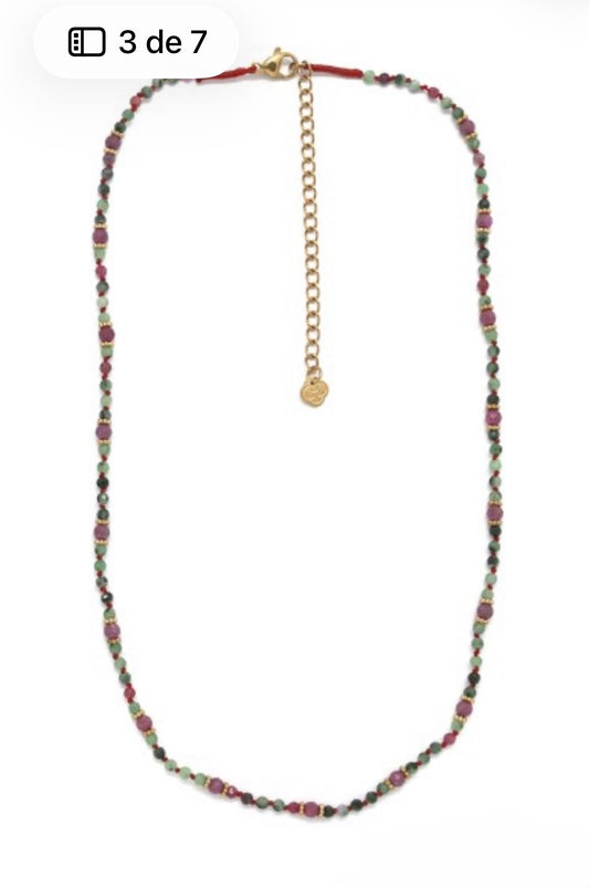 Collar Giulia Rubí Zoisita