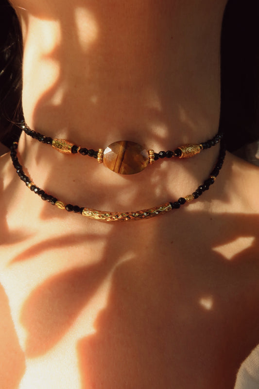 Choker Olimpo Ojo de Tigre