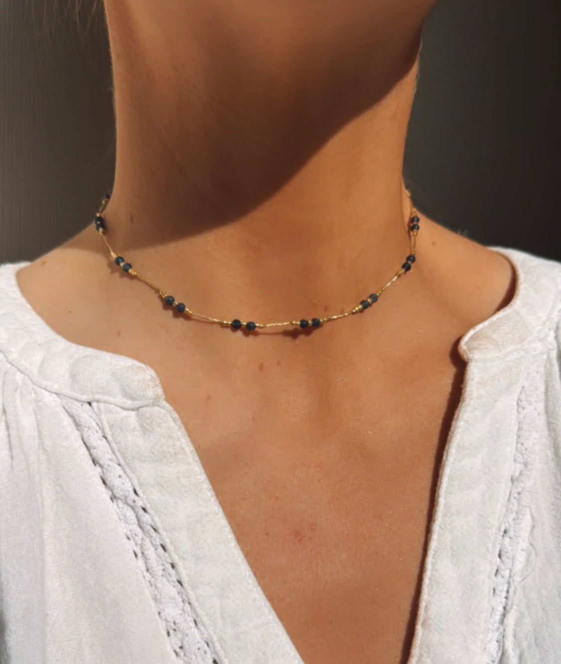 Choker María Zafiro