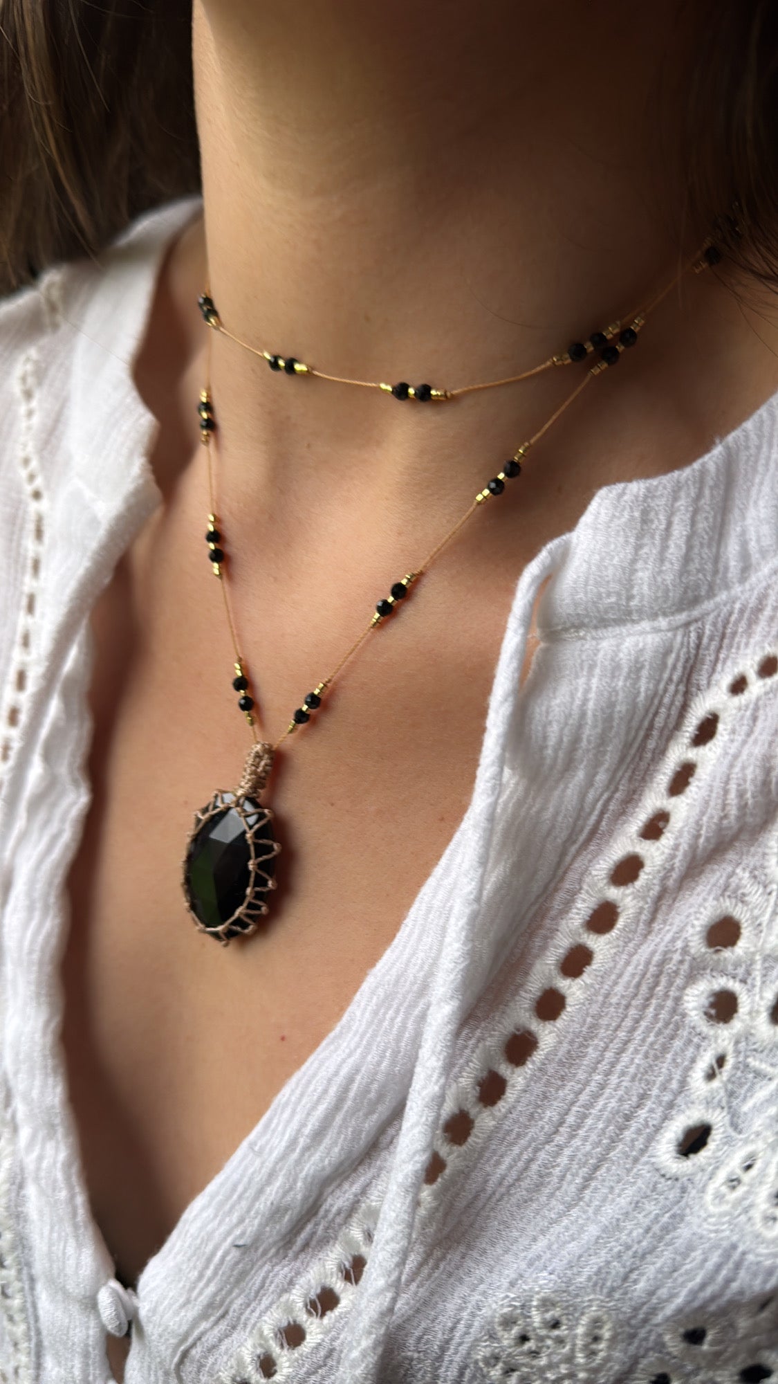 Collar Jaipur Ónix Largo