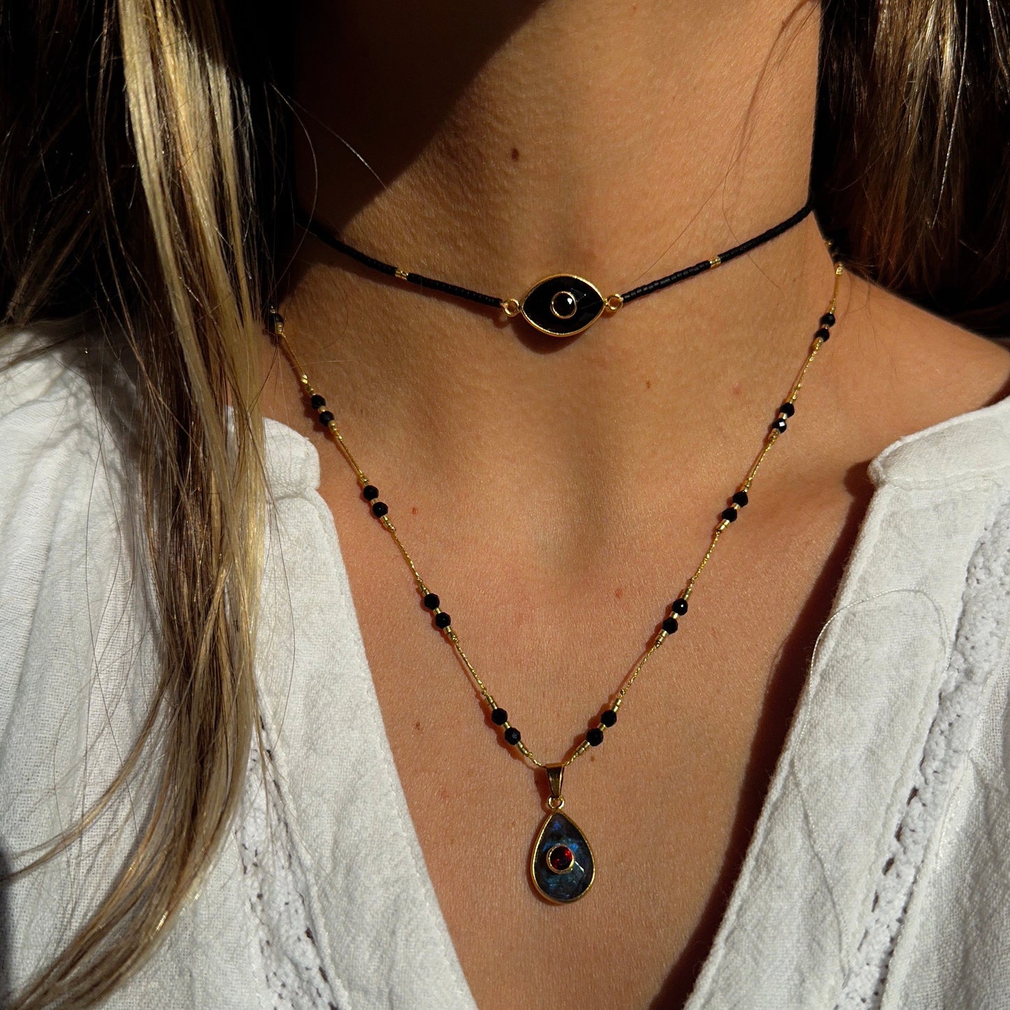 Choker Paris Ónix