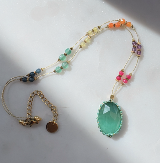 Collar Jaipur Turquesa