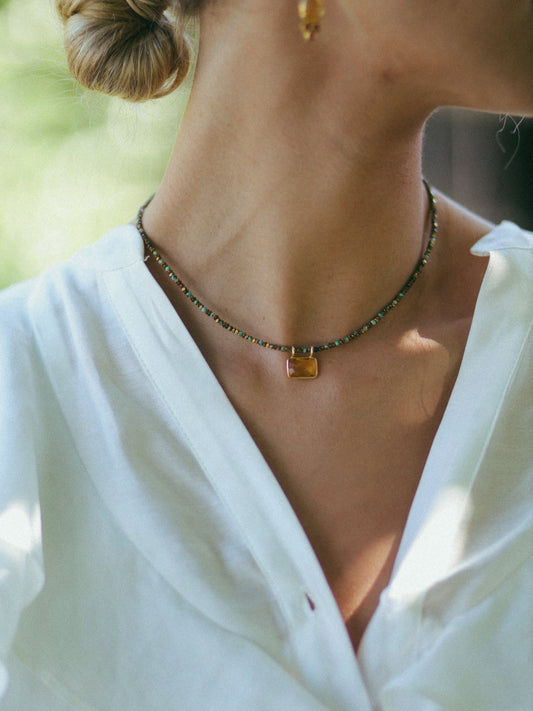 Collar Bruna Citrino