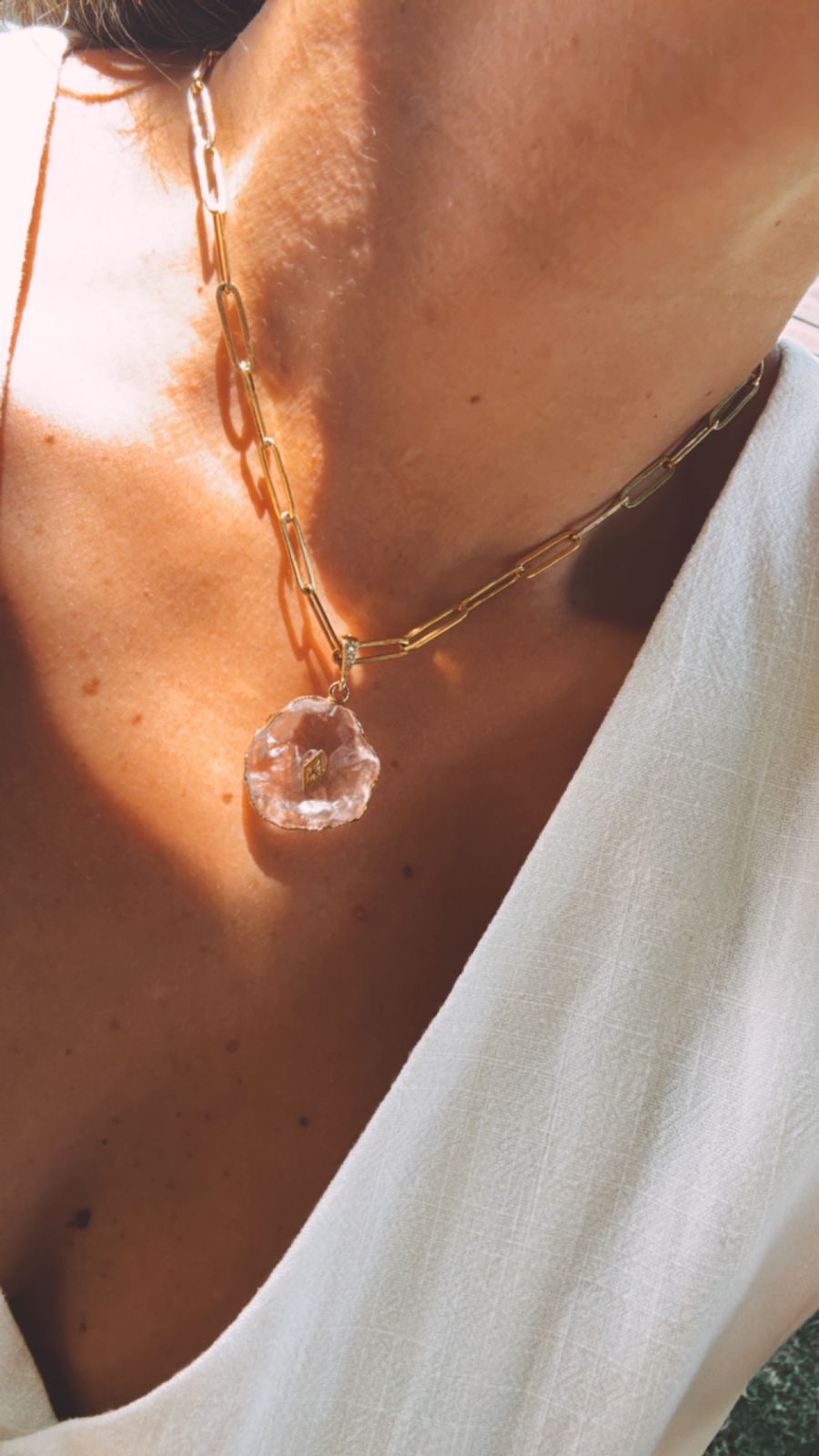 Collar Laia Cuarzo