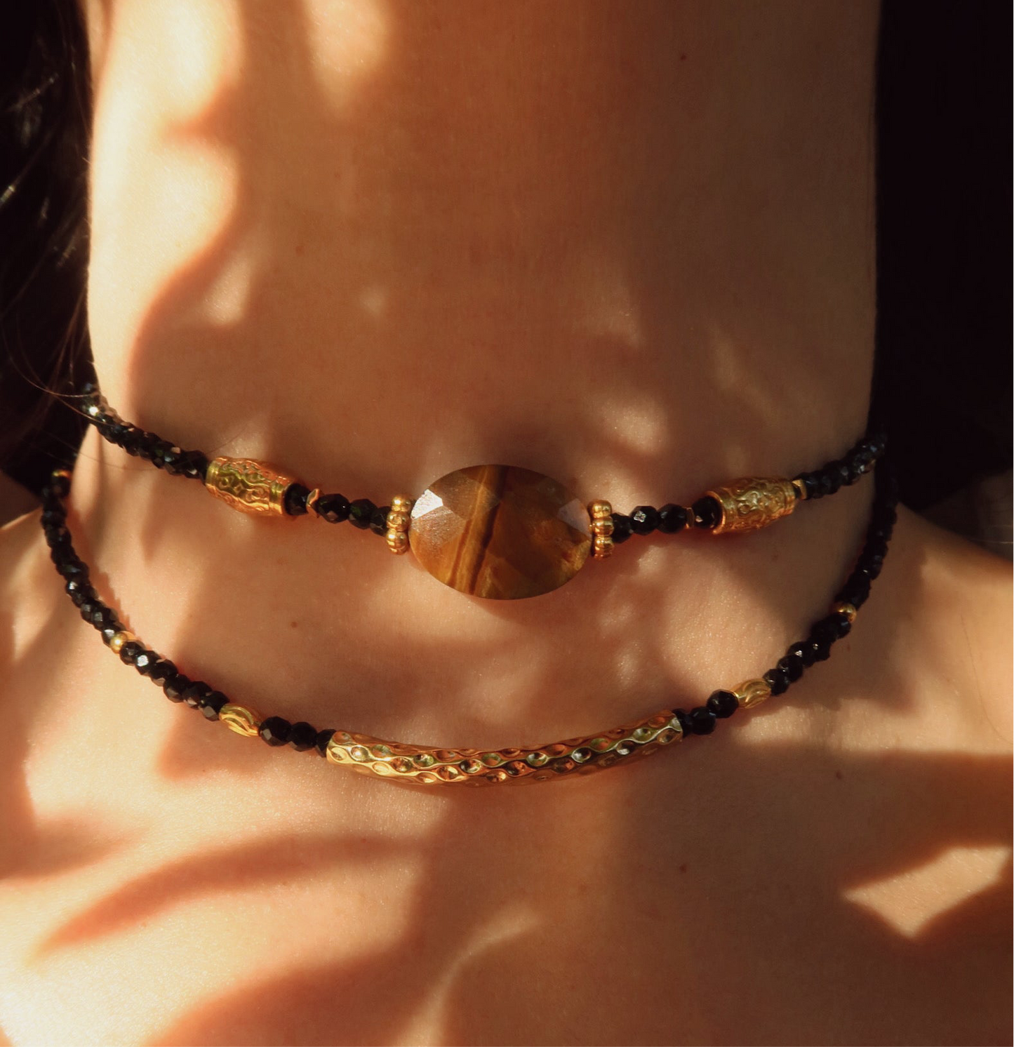 Choker Olimpo Ojo de Tigre