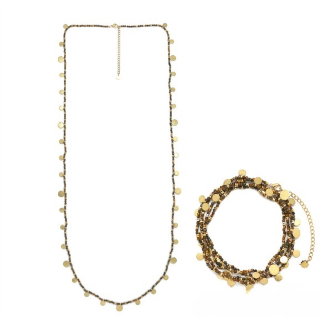 Collar Celia Ojo de Tigre