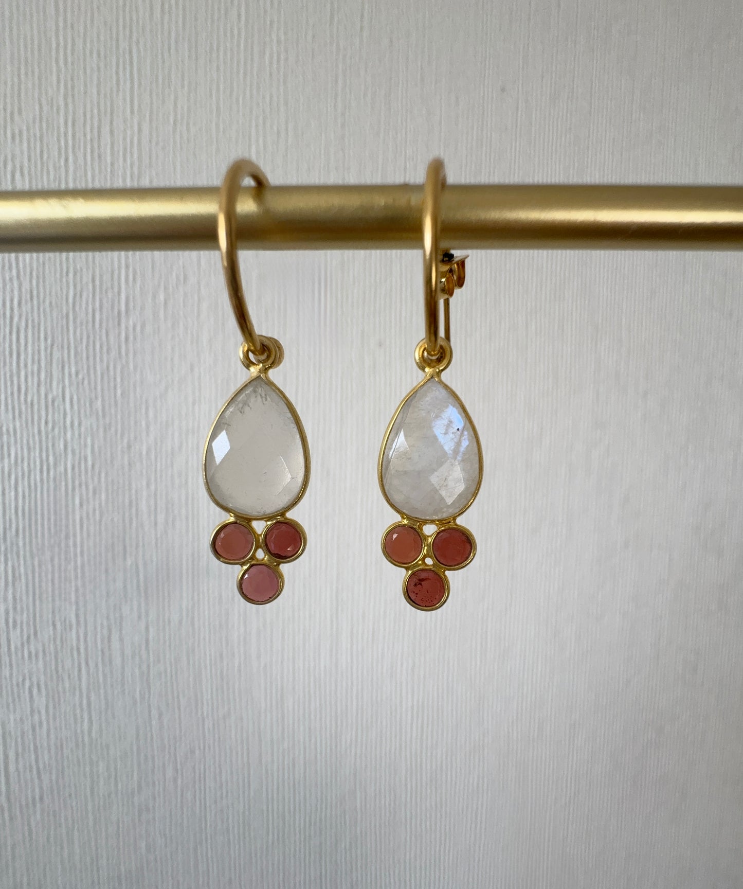 Aros Triana Piedra Luna