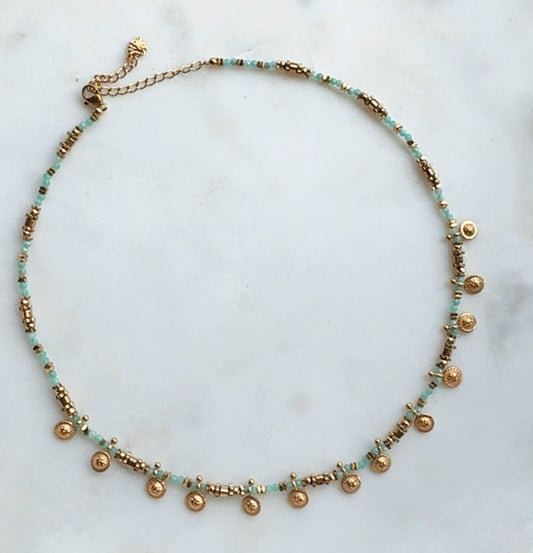 Collar Chloé Turquesa