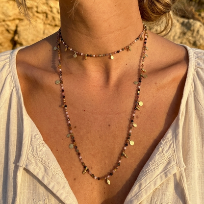 Collar Largo Elena Turmalina