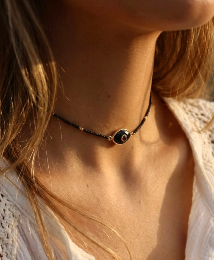 Choker Paris Ónix