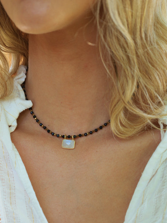 Collar Bruna Moonstone