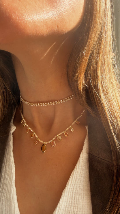 Collar Niza Ojo de Tigre