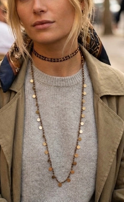 Collar Celia Ojo de Tigre