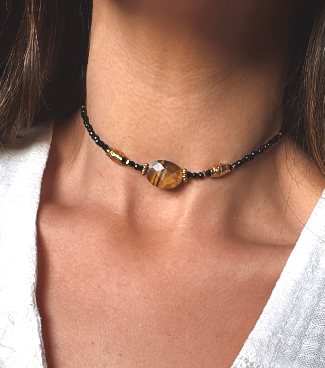 Collar Olimpo Ojo de Tigre