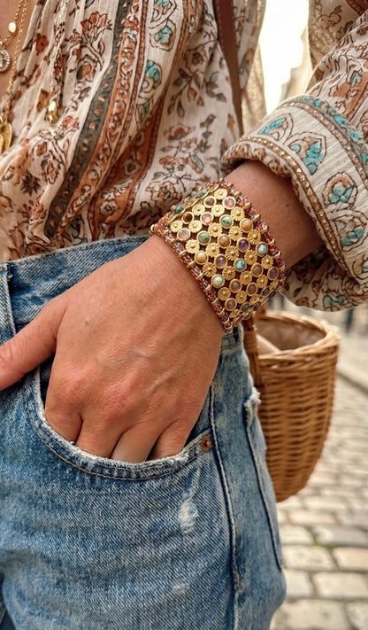 Pulsera Cannes Multi Piedras