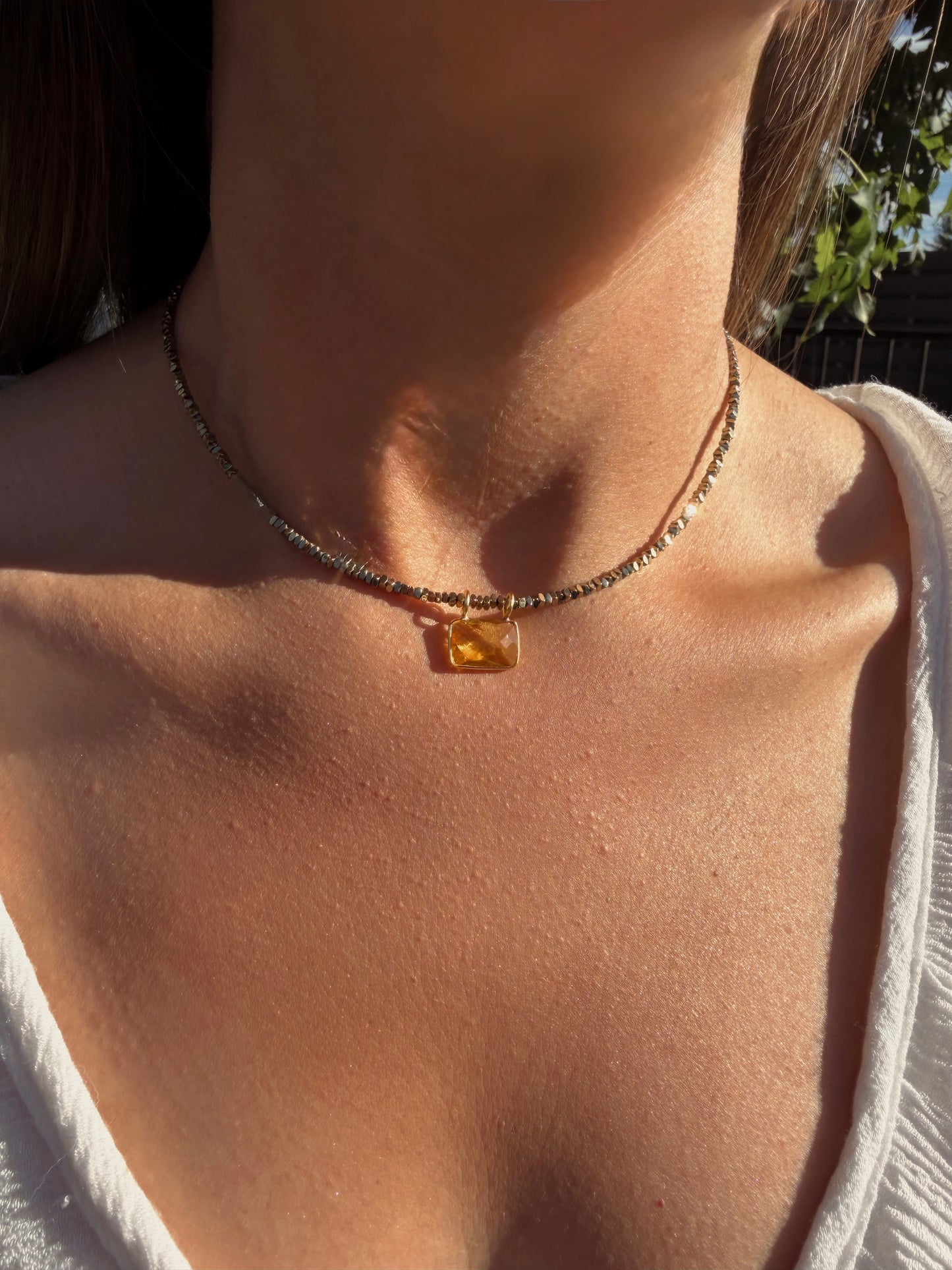 Collar Lara Citrino