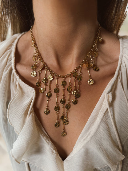 Collar Cascada Gold
