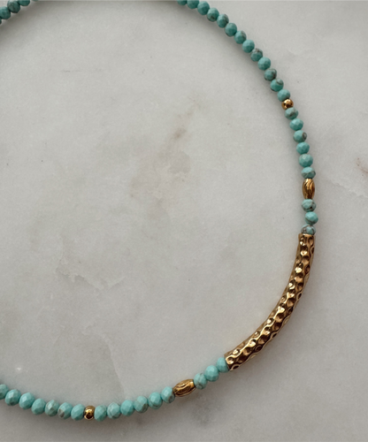 Collar Mica Turquesa