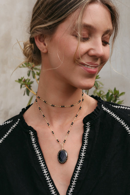 Collar Jaipur Ónix Largo