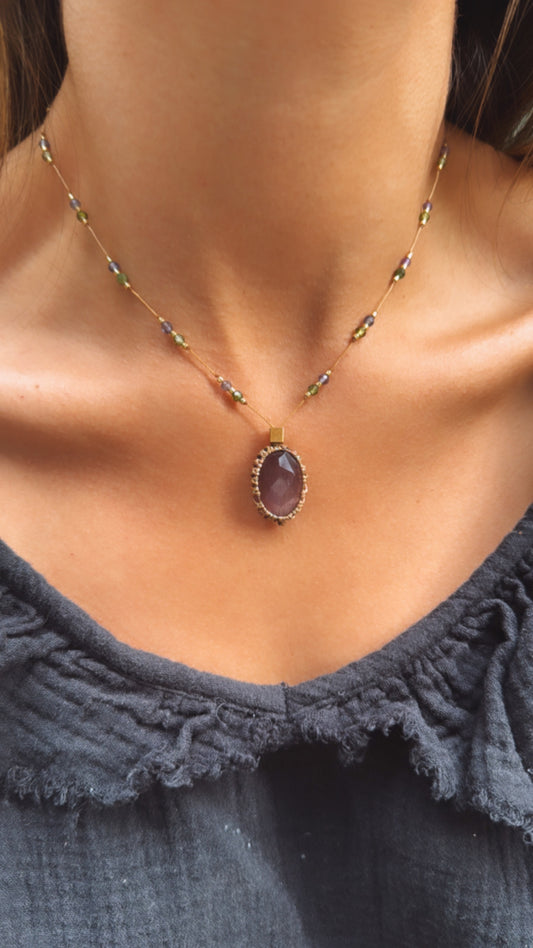 Collar Jaipur Violeta