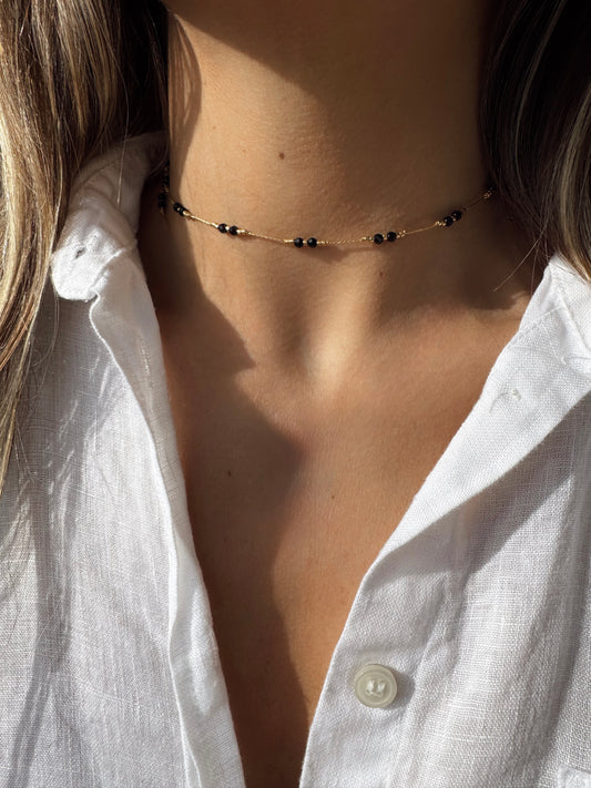 Collar Eclipse + Collar María Ónix