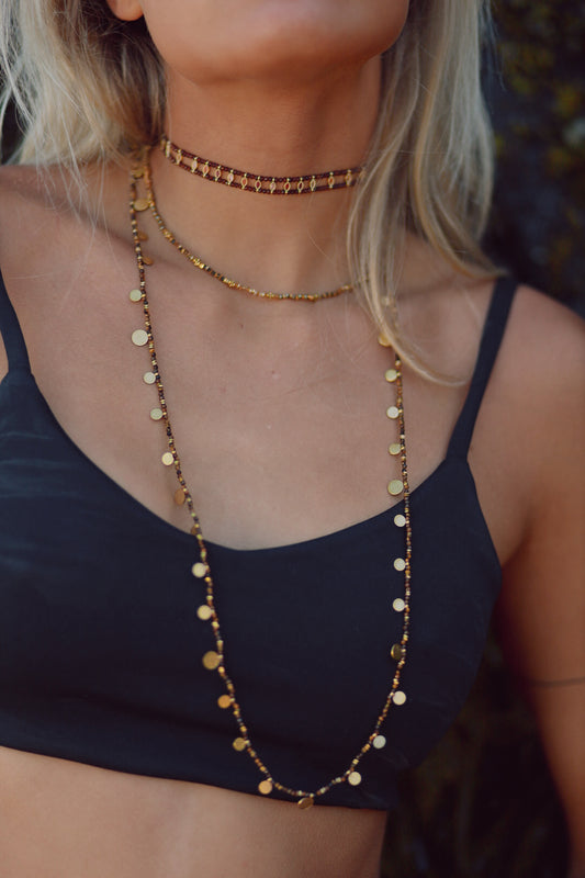 Choker Maya Granate