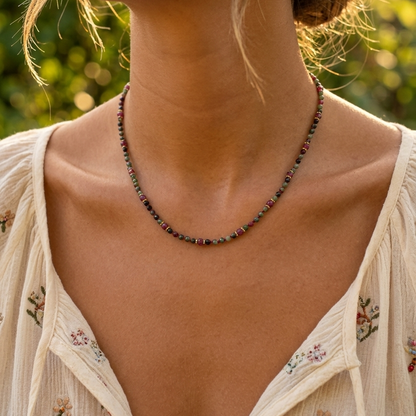 Collar Giulia Rubí Zoisita