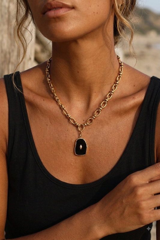 Collar Praga Ónix