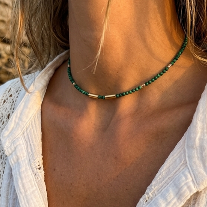 Collar Pedro Malaquita