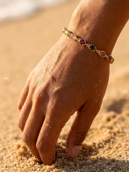 Pulsera Jasmin Turmalina