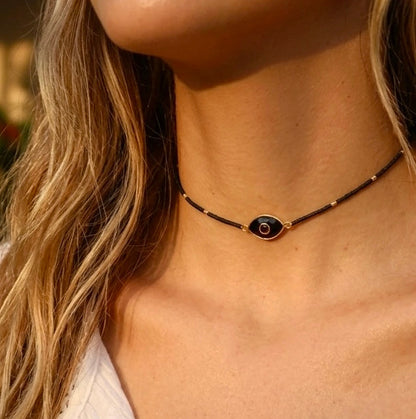 Choker Paris Ónix