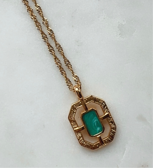 Collar Simone Verde