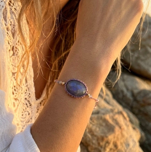 Pulsera Jaipur Fluorita