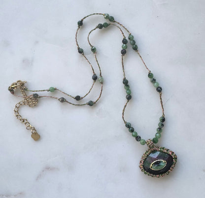 Collar Anouk Rubí Zoisita