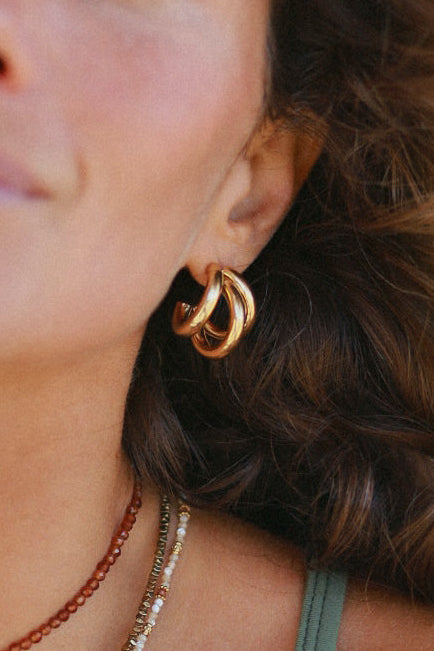 Argollas triple Mia