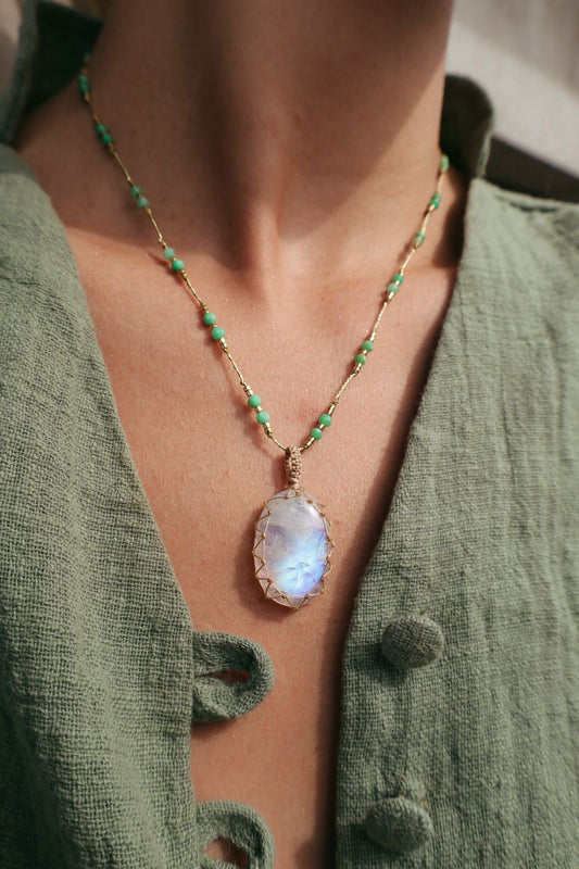 Collar Jaipur Moonstone