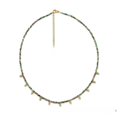 Collar Vita Rubí Zoisita