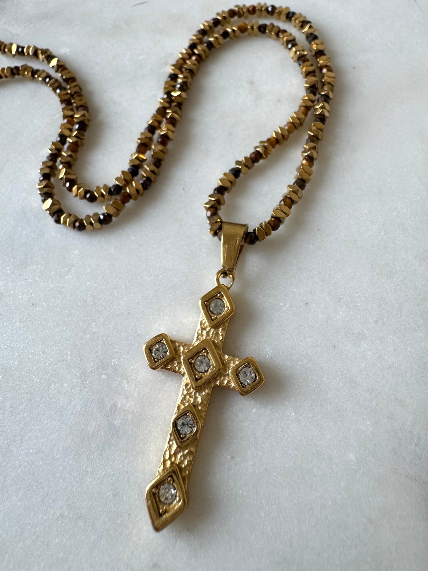 Collar Aurora Ojo de Tigre