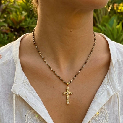 Collar Aurora Turquesa Africana