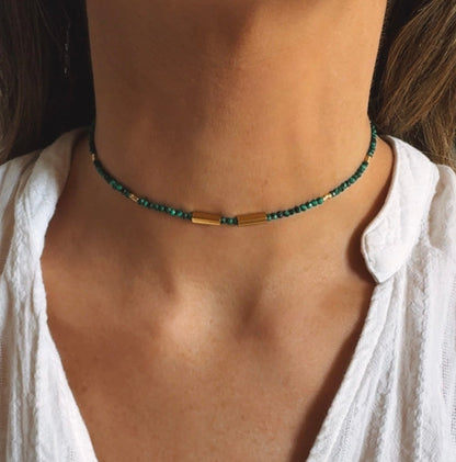 Collar Pedro Malaquita
