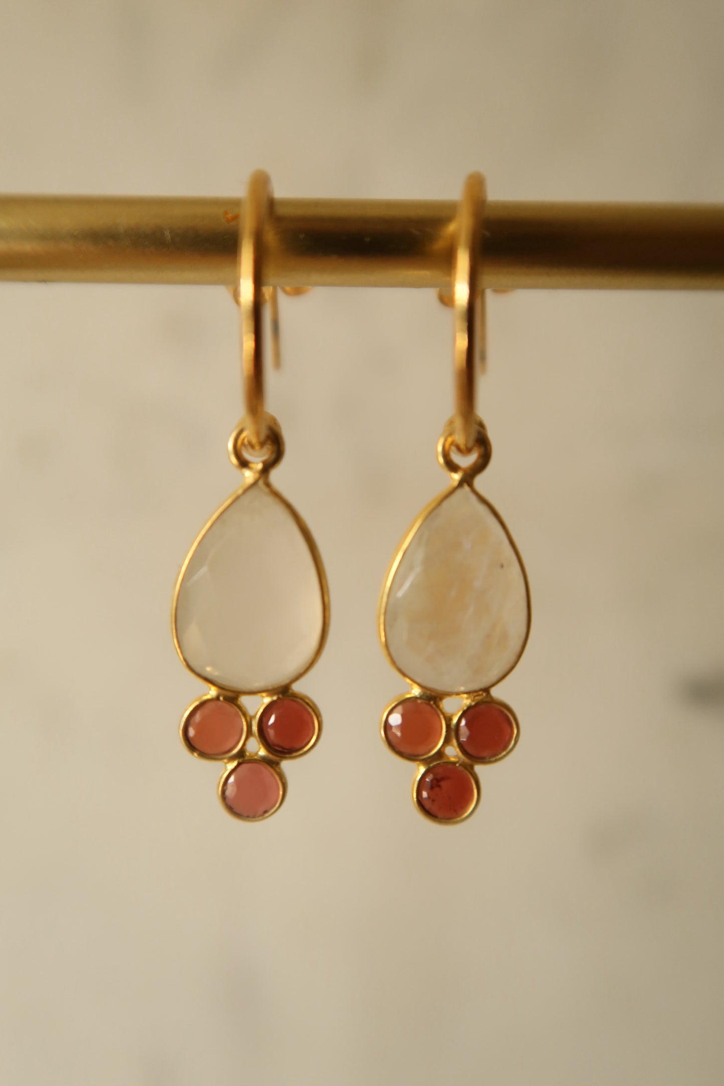 Aros Triana Piedra Luna