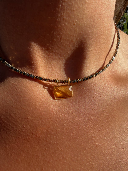 Collar Lara Citrino