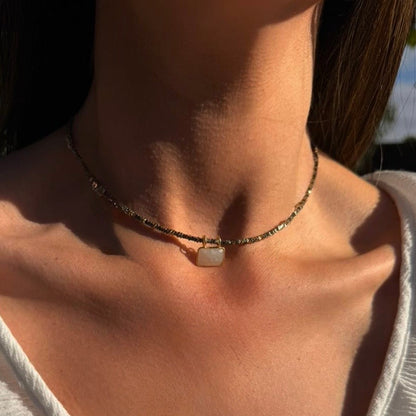 Collar Lara Moonstone